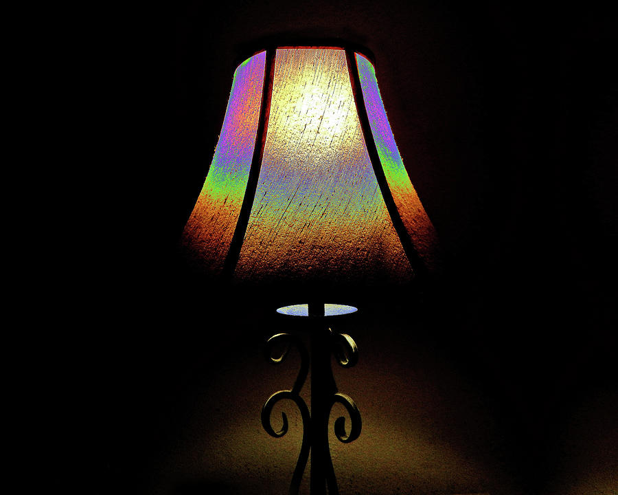 Rainbow Lamp Photograph by Andrew Lawrence