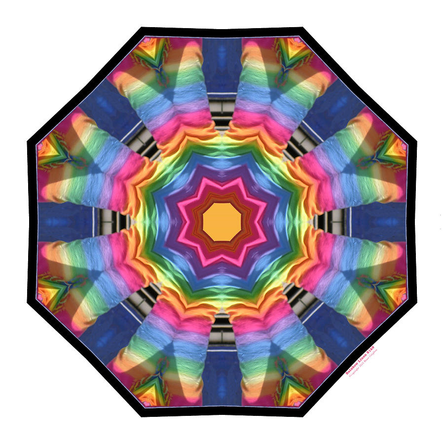 Rainbow Linens 21k8 Digital Art by Brian Gryphon