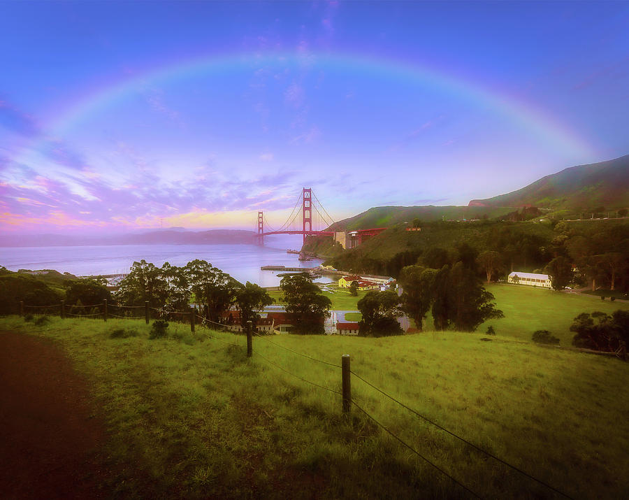 Rainbow Photograph by Louis Raphael