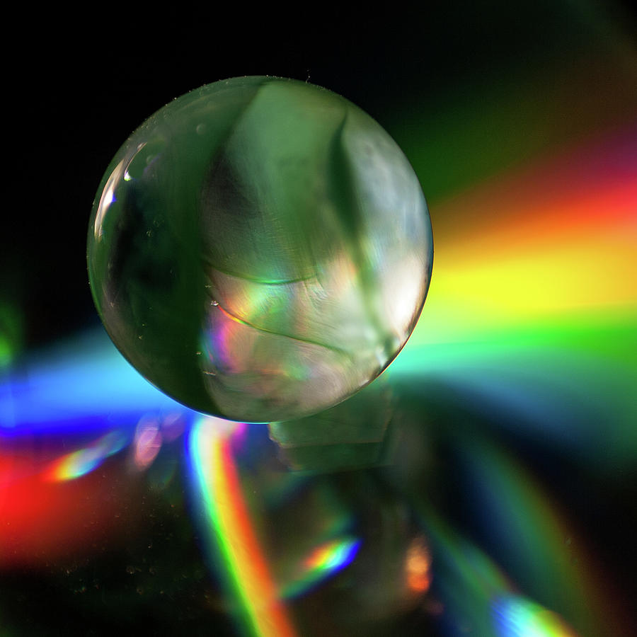 Rainbow Marble Photograph By Sw Photography - Pixels