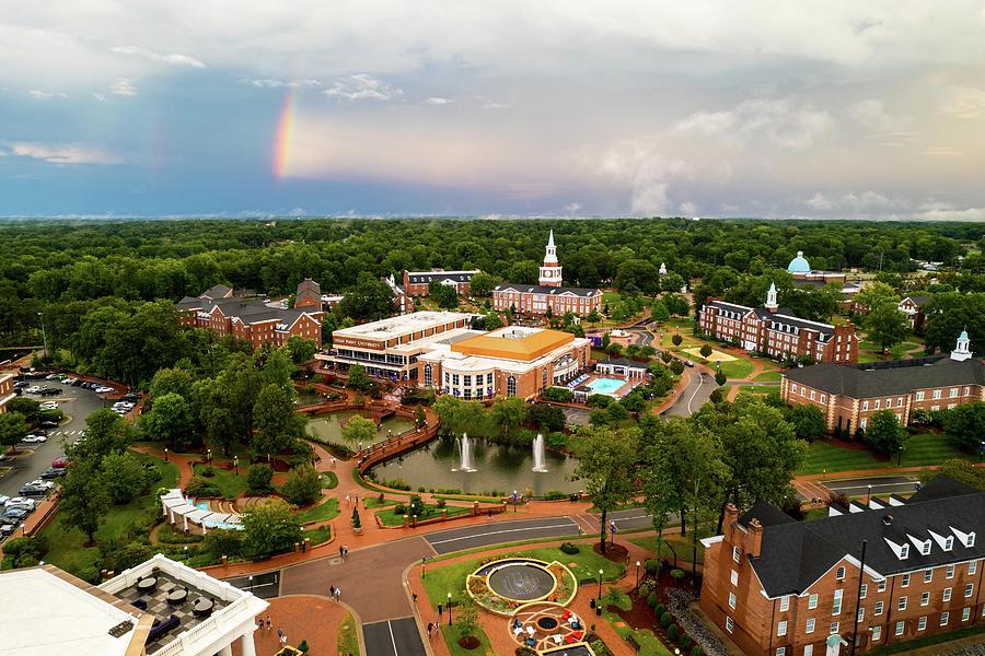 Rainbow over Slane Photograph by Zander Betterton - Fine Art America