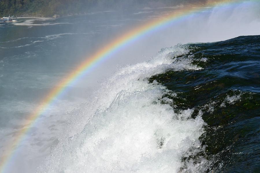 Rainbow over the American Falls at Niagara Falls by RD Erickson Rainbow over the American Falls at Niagara Falls by RD Erickson