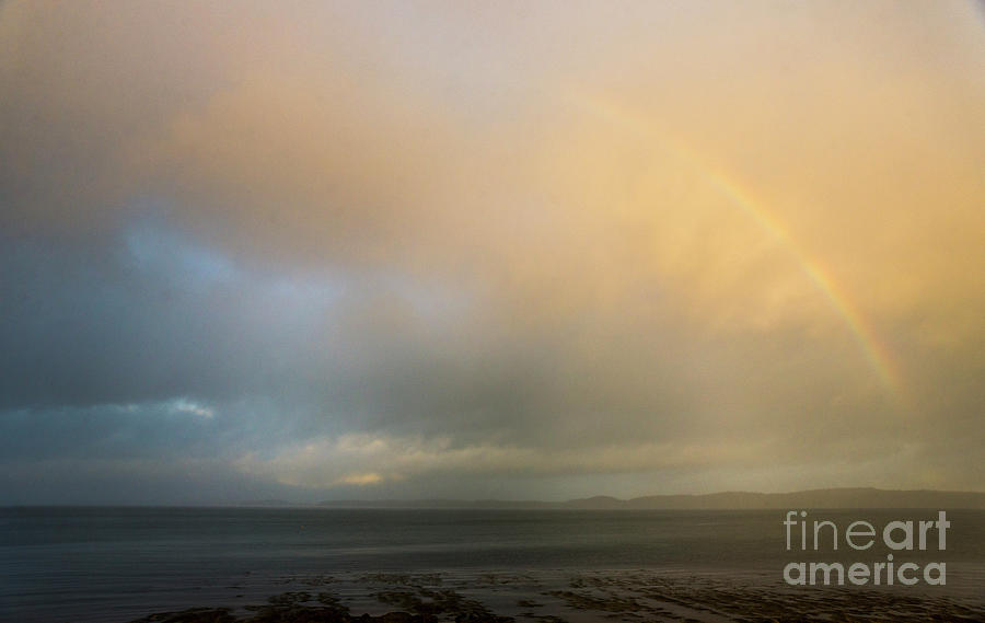 Rainbow Over the Bay Photograph by Alana Ranney