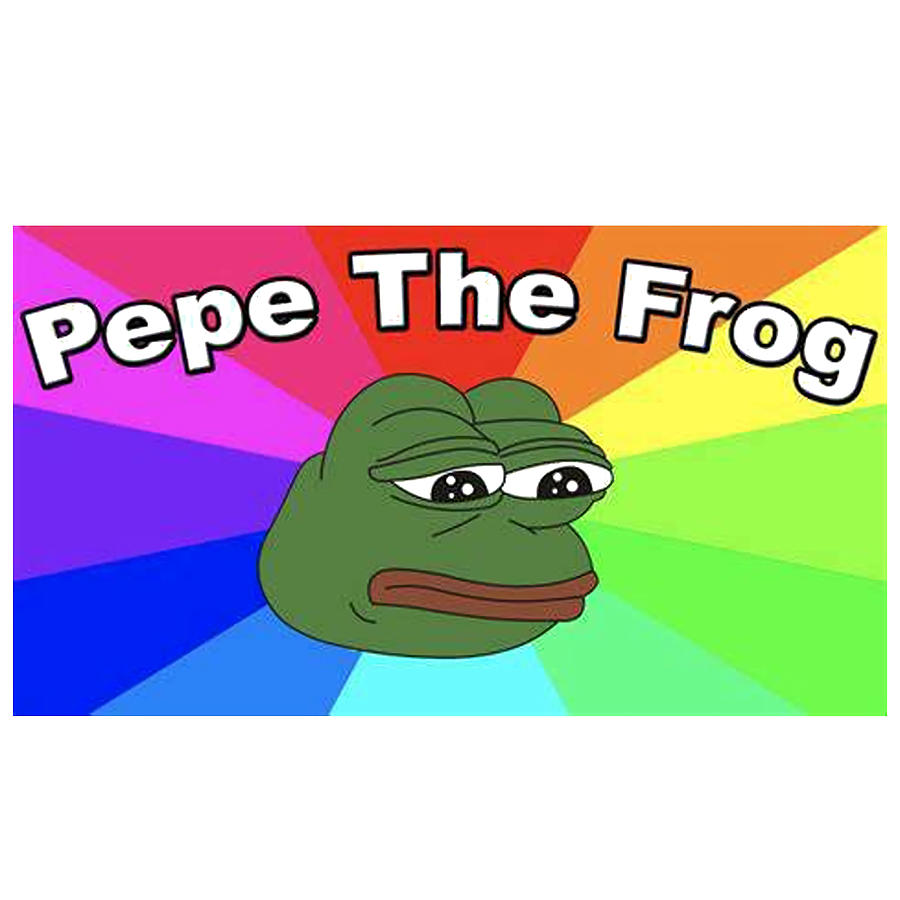 Rainbow Pepe the Frog Poster vintage Painting by Alex Mohammed | Fine ...