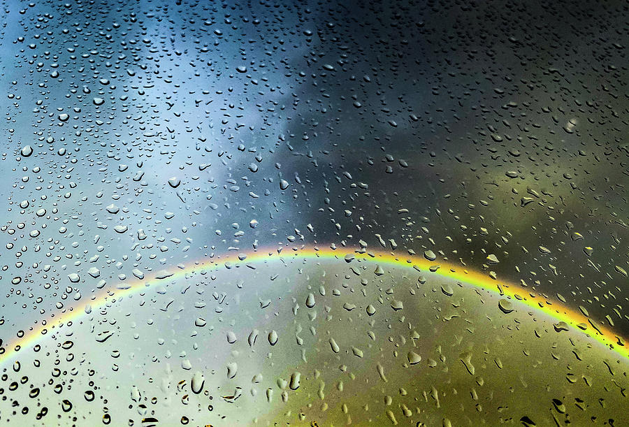 Rainbow/ Rain Drops Photograph by Scott Michael Wilson - Fine Art America