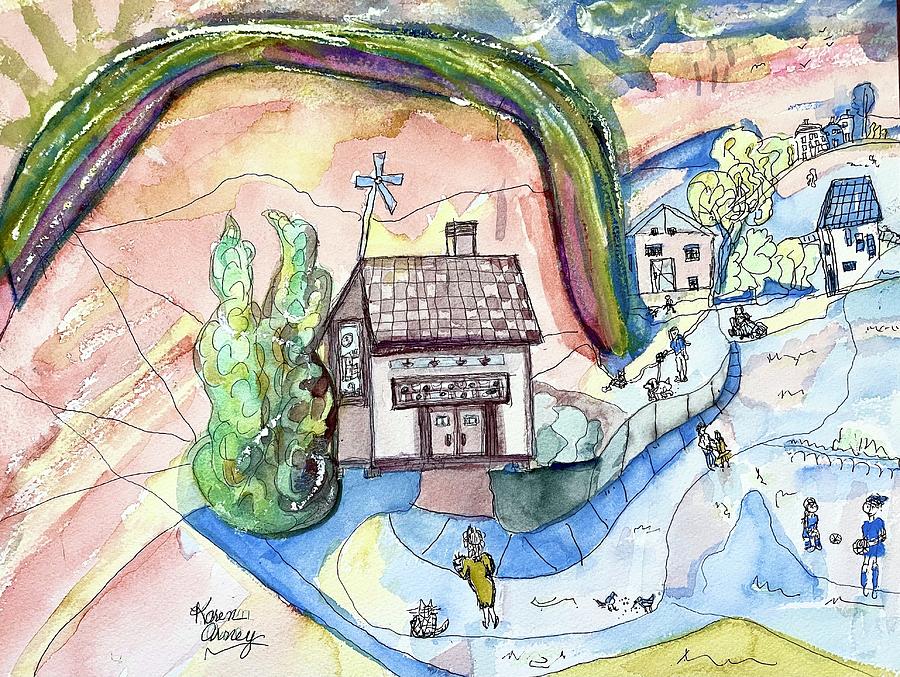 Rainbow Ridge Painting by Karen Arney Fine Art America