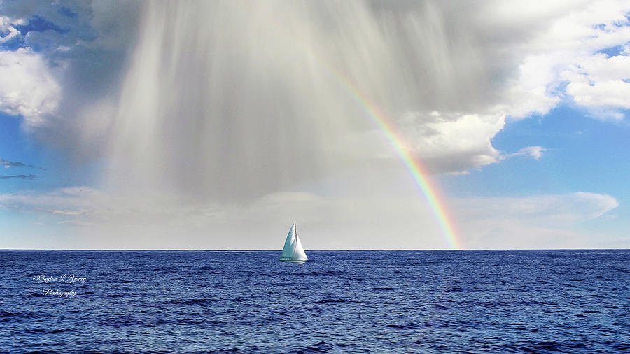 Rainbow Sailing Photograph by G Lamar Yancy