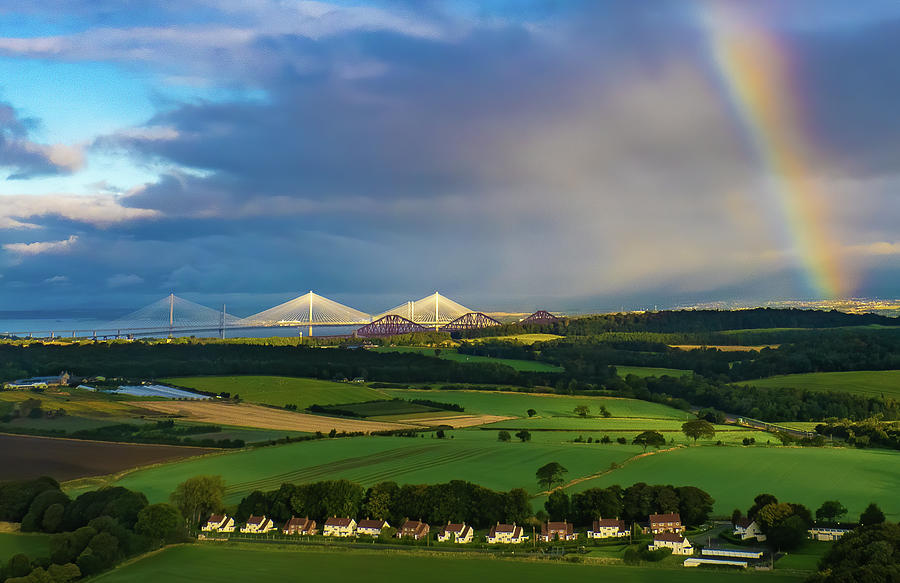 Rainbow Scotland A030164-1 Photograph by Deidre Elzer-Lento