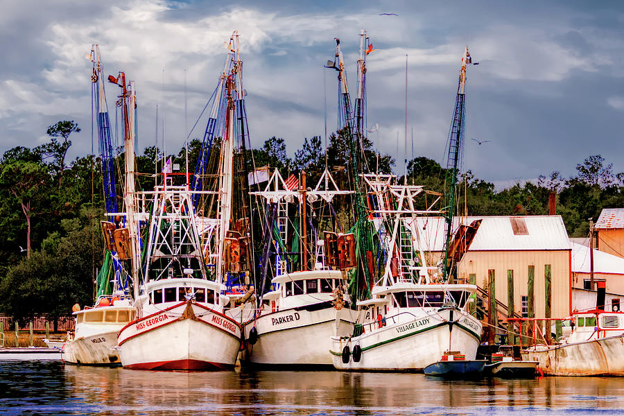 Rainbow Shrimper Fleet Photograph