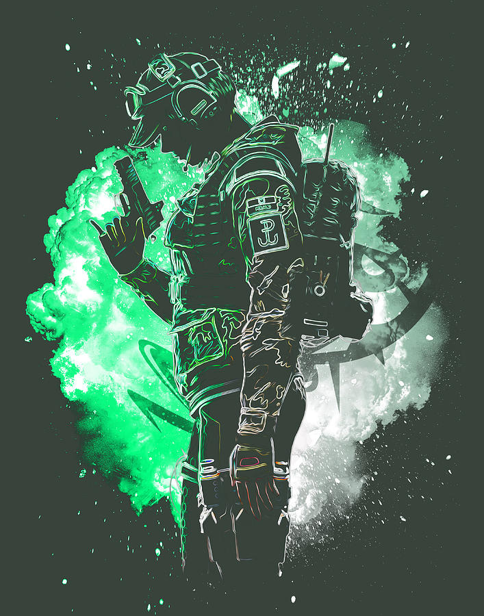 Rainbow Six Siege Ela Digital Art By Long Jun 