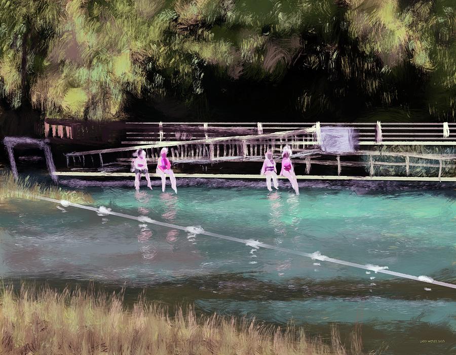 Rainbow Springs Swimming Digital Art by Larry Whitler