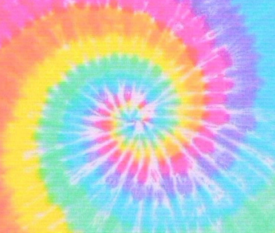 Rainbow Tie Dye hippie Tapestry - Textile by Luke Karl | Pixels