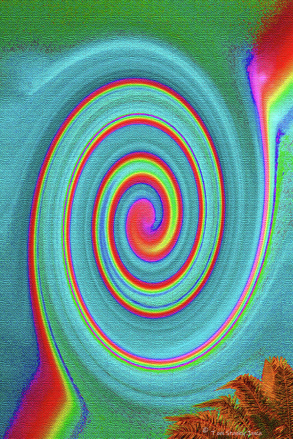 Rainbow Twist Digital Art by Tom Janca