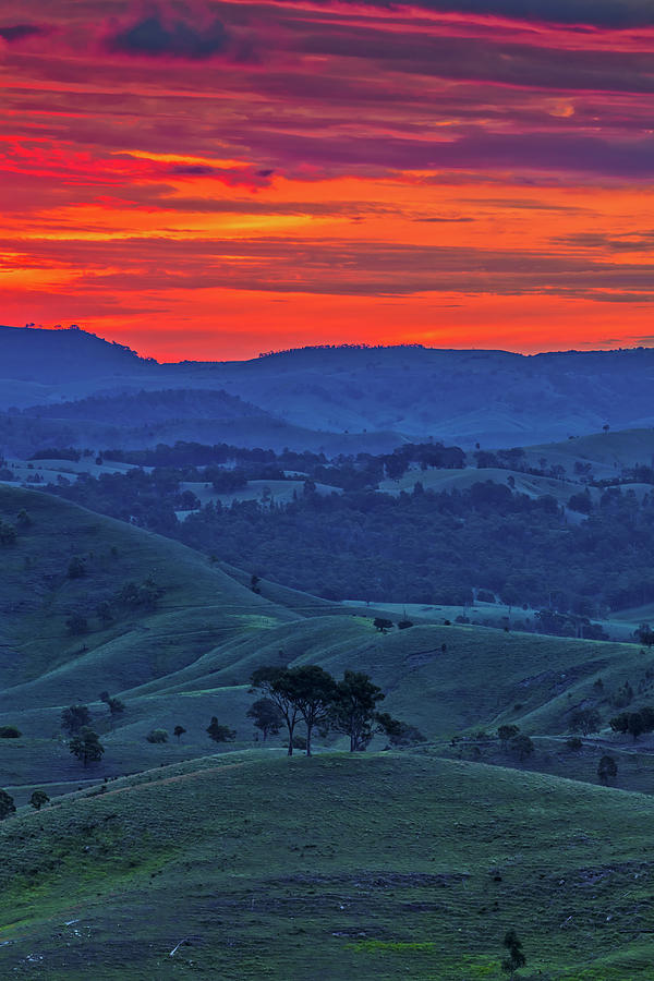 Sunset Photograph - Rainbow Valley by Az Jackson