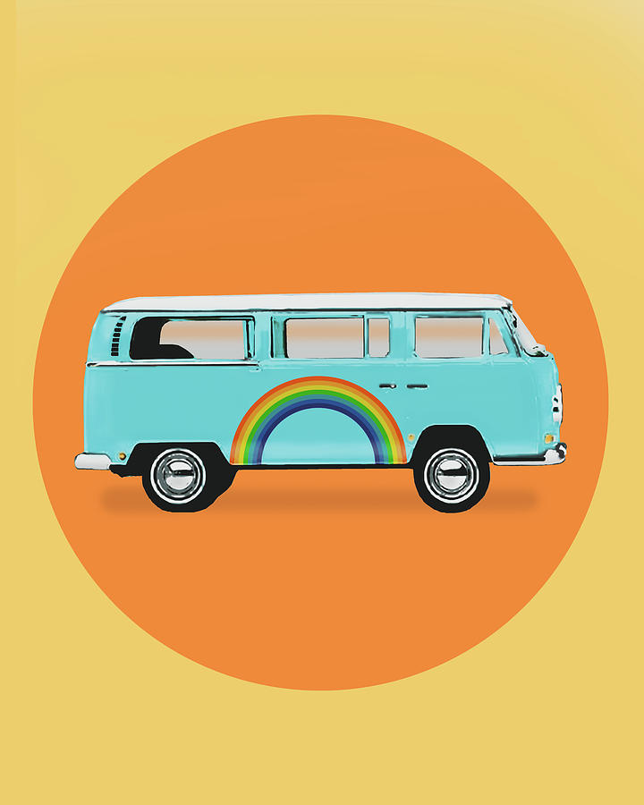 rainbow van