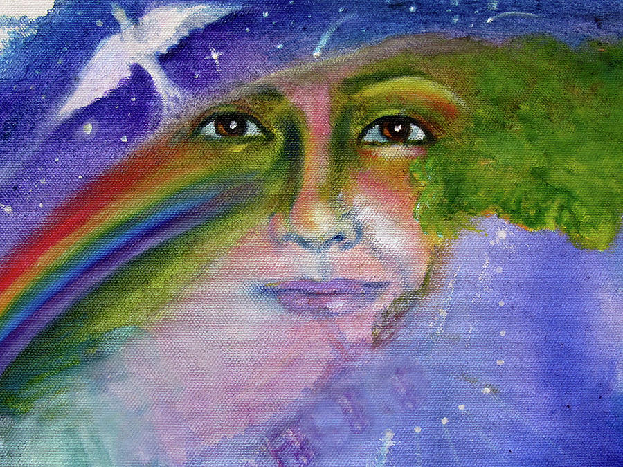 Rainbow Vision Painting by Sofanya White