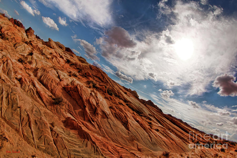 Rainbow Vista Valley Of Fire Sun Side View Photograph by Blake Richards
