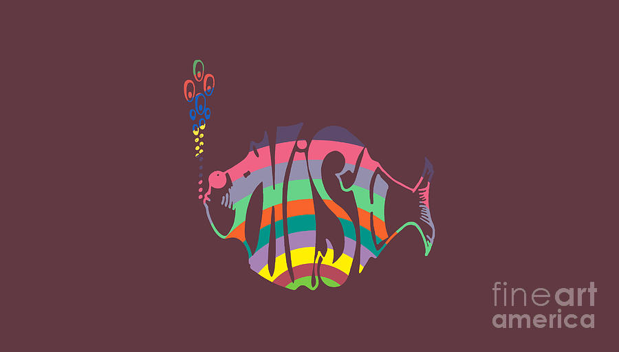 Fish Digital Art - Rainbow_phish by Christopher Wojcicki