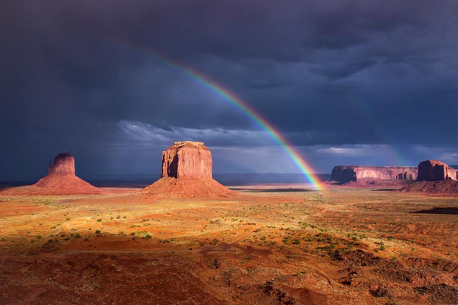 Rainbows End Photograph by Harriet Feagin