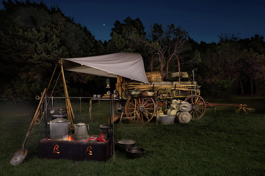 Rainey Creek Chuck Wagon Photograph by Steve Templeton