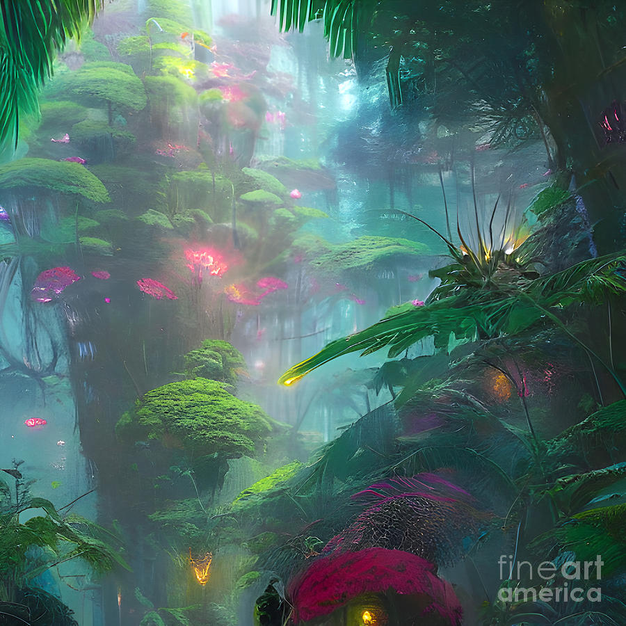 Rainforest Digital Art