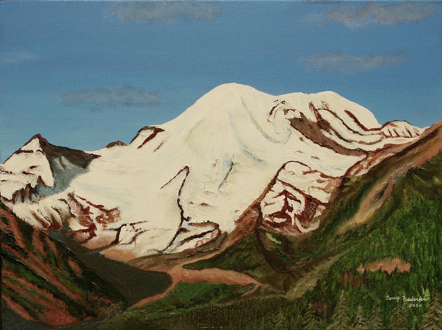 Rainier Painting by Terry Frederick