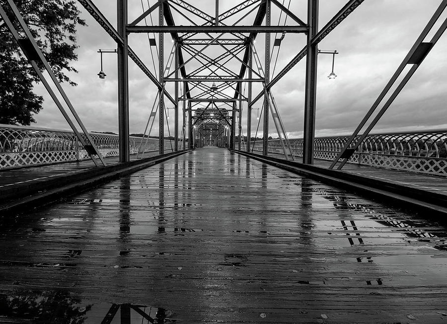 Rainy Bridge Photograph by Bobby Ryan