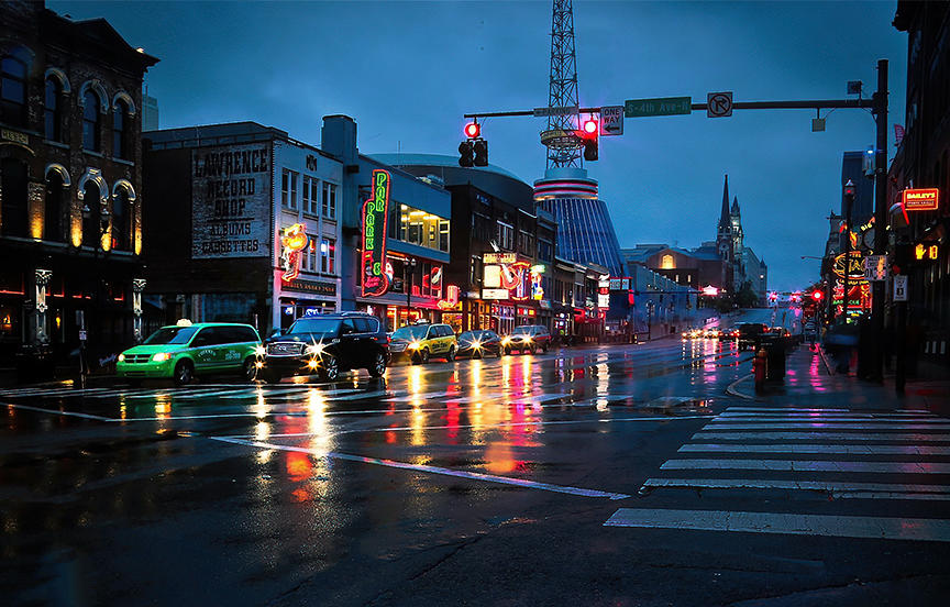 Rainy Broadway Photograph by Victoria Graham - Fine Art America