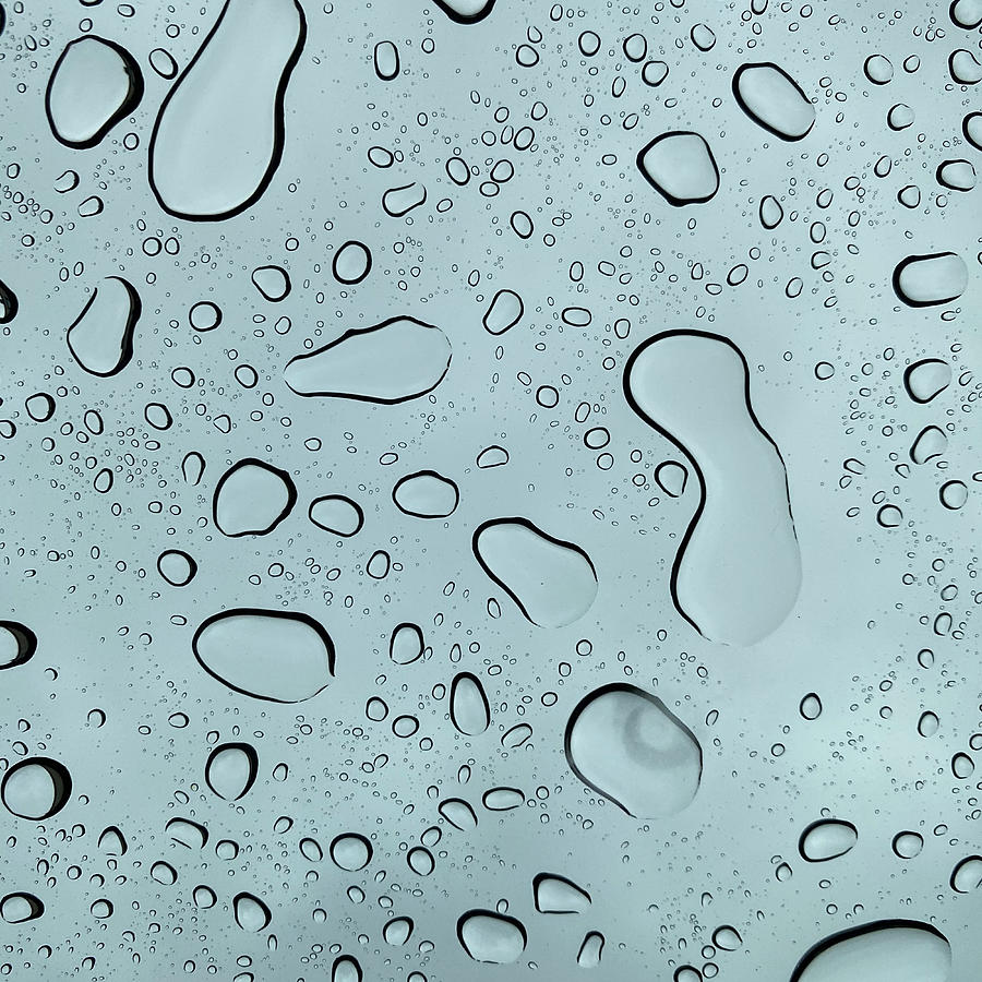 Moonroof Rain Drops Photograph by Tracey Bureau - Fine Art America