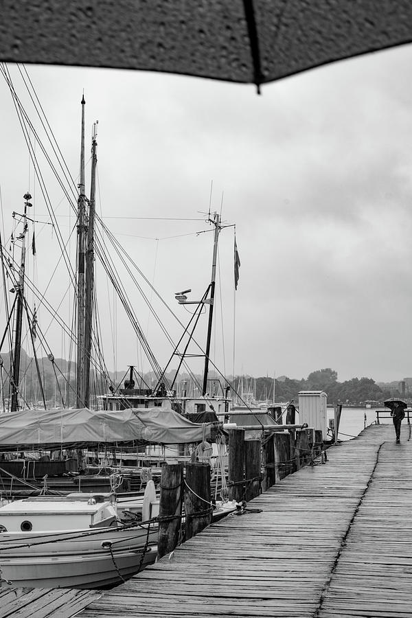 Rainy day in Flensburg Photograph by Kristin Suess - Fine Art America