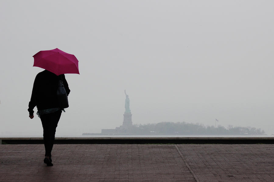 Rainy Day in New York Photograph by Stuart Allen