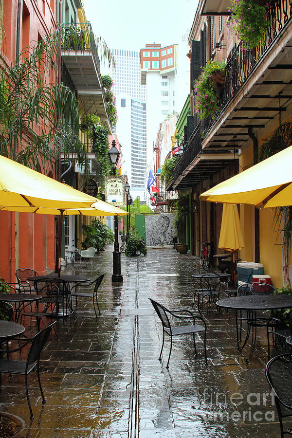 Rainy Day New Orleans Photograph by Chuck Kuhn
