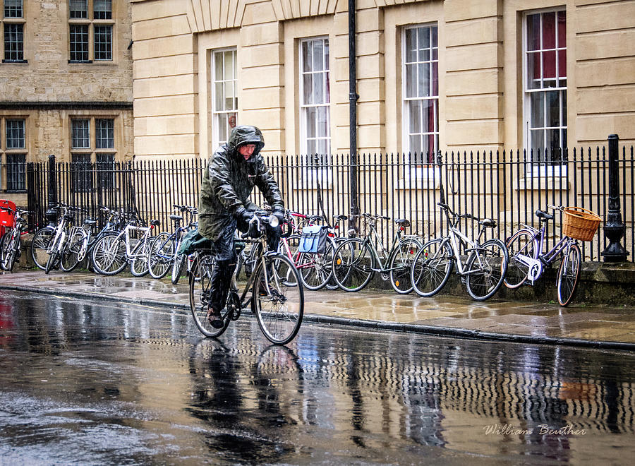 Rainy Day Ride Photograph by William Beuther