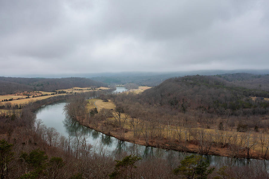 Rainy Day River Photograph By David Beard - Fine Art America