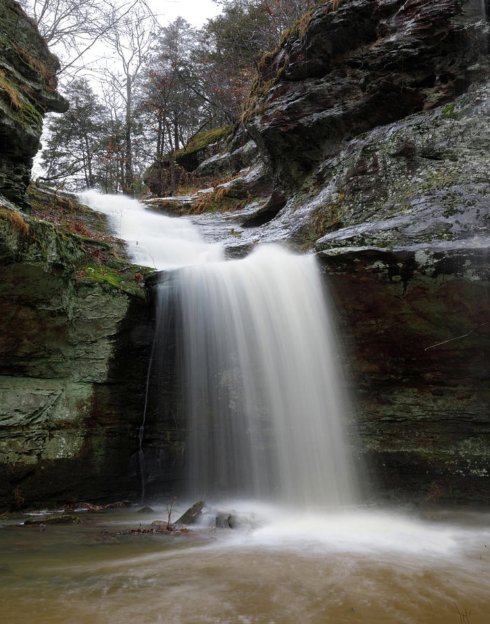 Rainy Day Waterfall Photograph by Suzanne Asaturian - Fine Art America