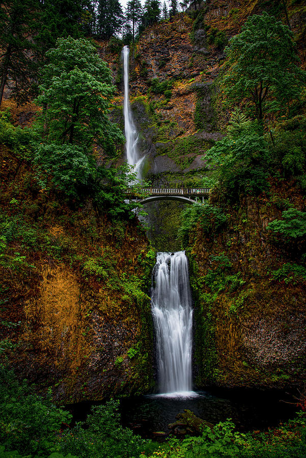 Rainy Day Waterfalls Photograph by Jason Brooks