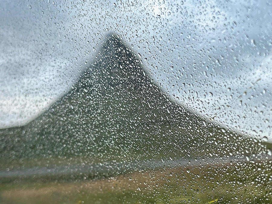 Rainy Morning by the Mountain Photograph by Lynn Wohlers
