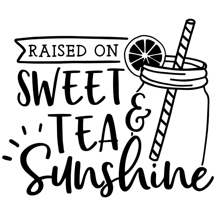 Free Free 121 Raised On Sweet Tea And Sunshine Svg SVG PNG EPS DXF File