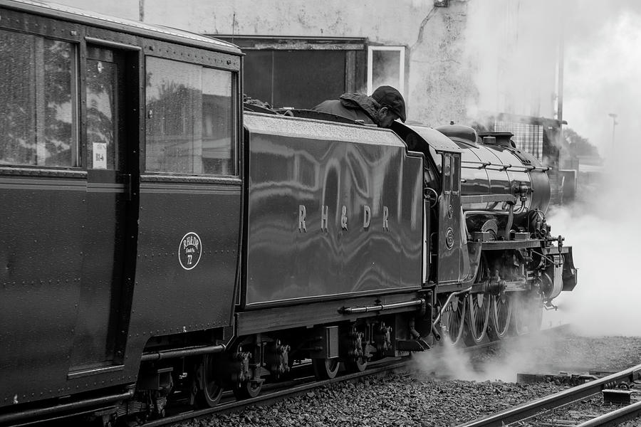Raising steam Photograph by Steev Stamford