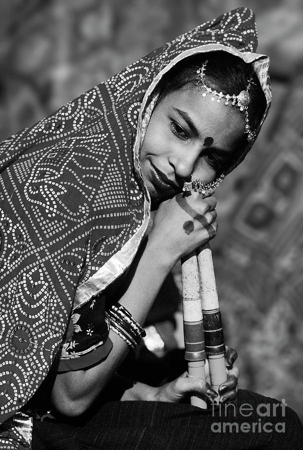 Rajasthani Dancer - Pushkar India Photograph by Craig Lovell