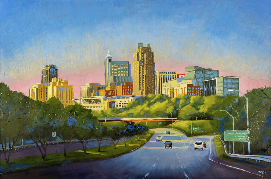 Raleigh 2020 Painting by Tesh Parekh