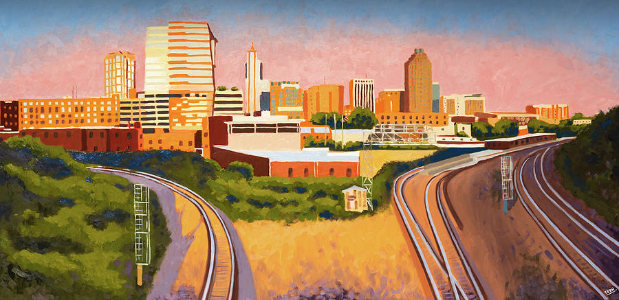 Raleigh 2022 Painting by Tesh Parekh
