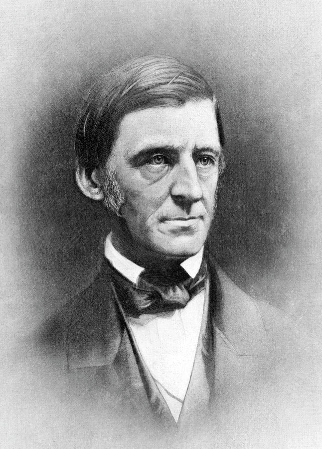 Ralph Waldo Emerson Photograph by Underwood Archives