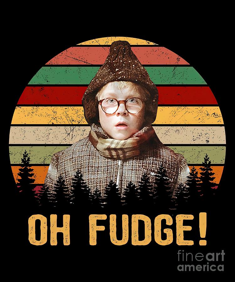 Ralphie Oh Fudge Christmas Story Painting by Carlie Alexander  Fine Art America