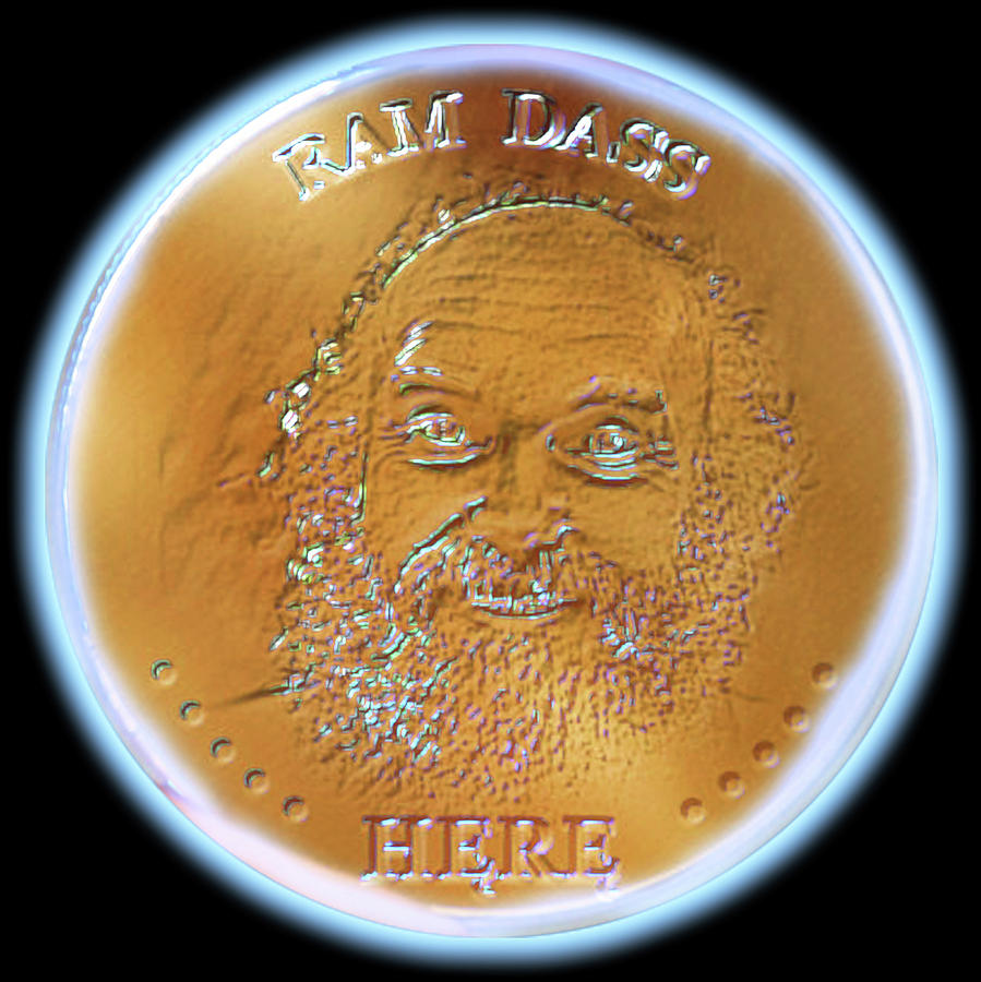 Ram Dass   Mixed Media by Wunderle