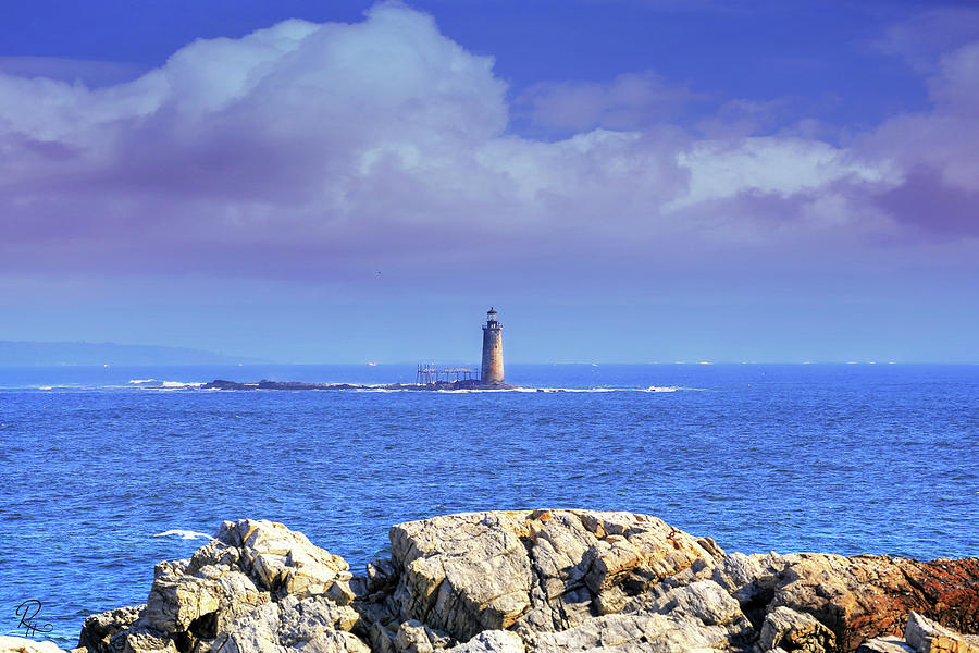 Ram Island Ledge Lighthouse Photograph by Robert Harris