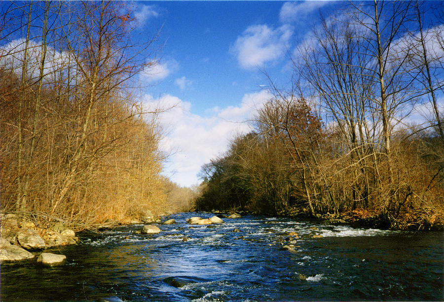 Ramapo River in Winter Photograph by Wayne McMahon