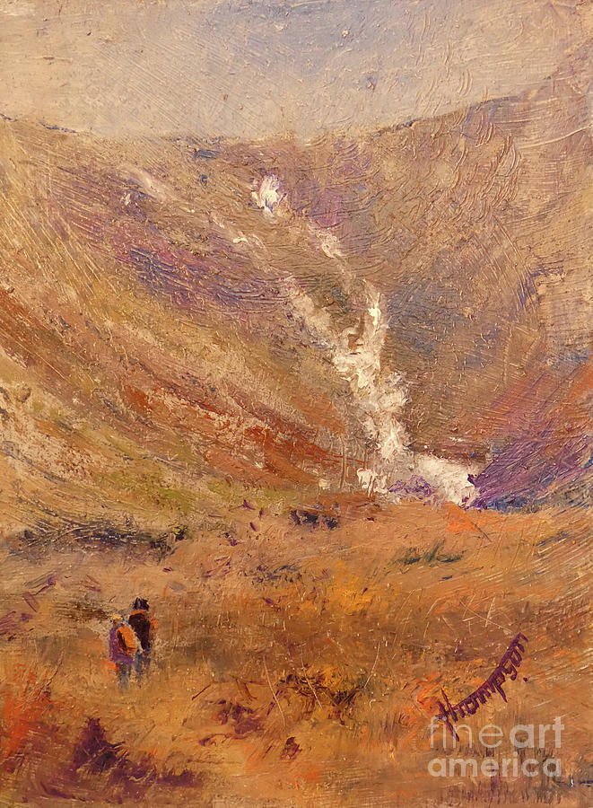 Rambling to Mahon Falls Painting by Keith Thompson