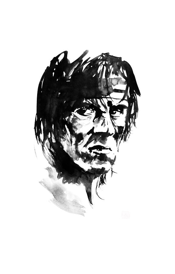 Rambo Painting by Pechane Sumie - Pixels