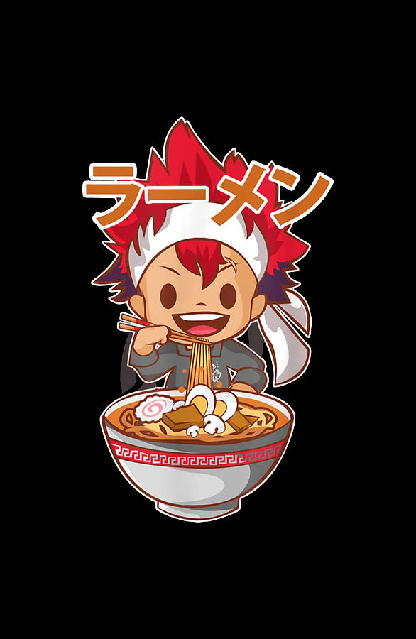 Ramen Food Wars Digital Art by Poer Wodi - Fine Art America